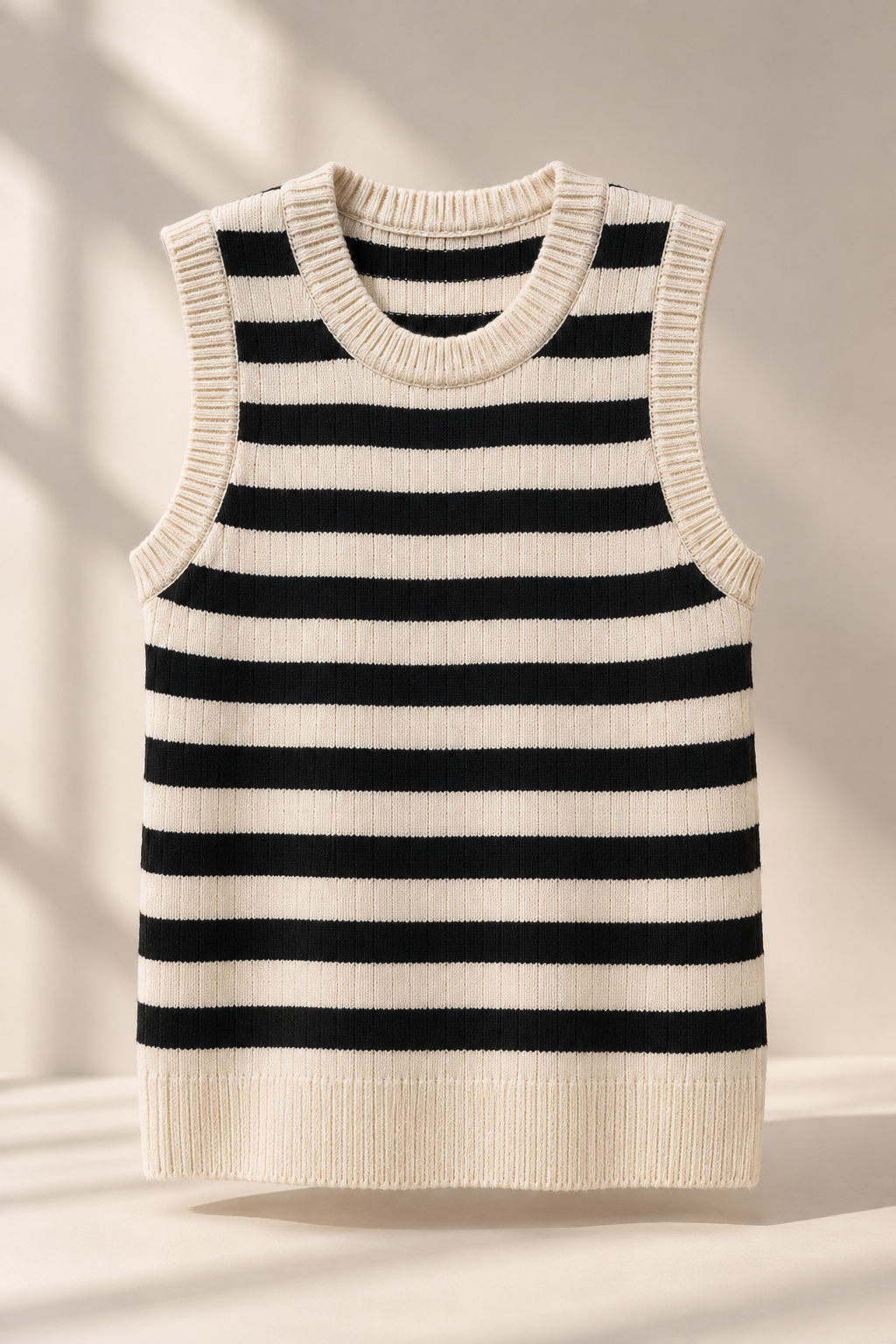 The Marlik Stripe Knit Vest